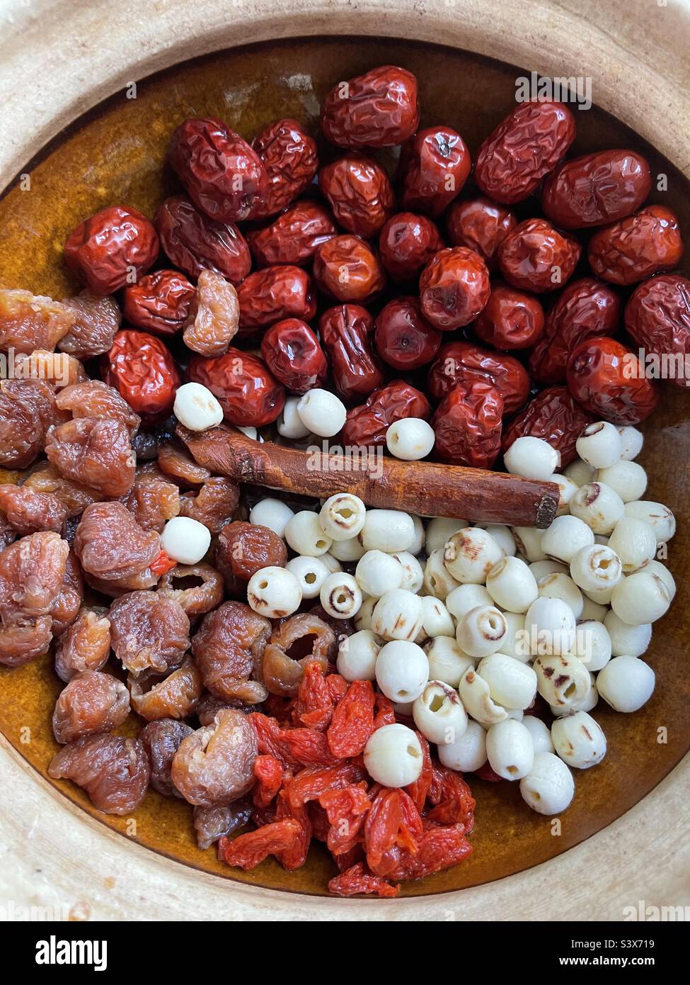 Chinese herbal remedies for the spleen Stock Photo Alamy