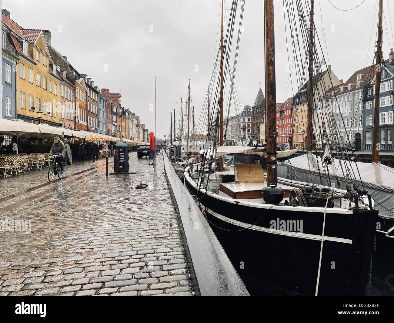 Schweden, Kopenhagen, Hafen Stock Photo