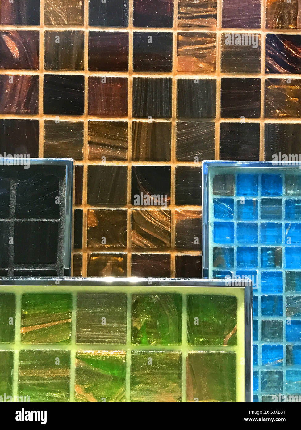 Tiles composition - Smartphone Captured Stock Image