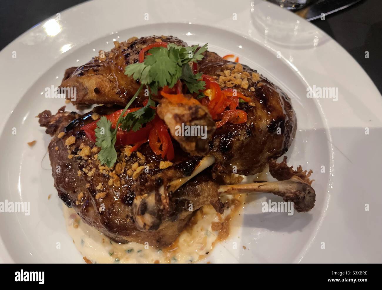 Duck Asian dish Stock Photo Alamy