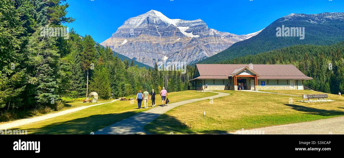 Mount robson national park. Canada. Stock Photo