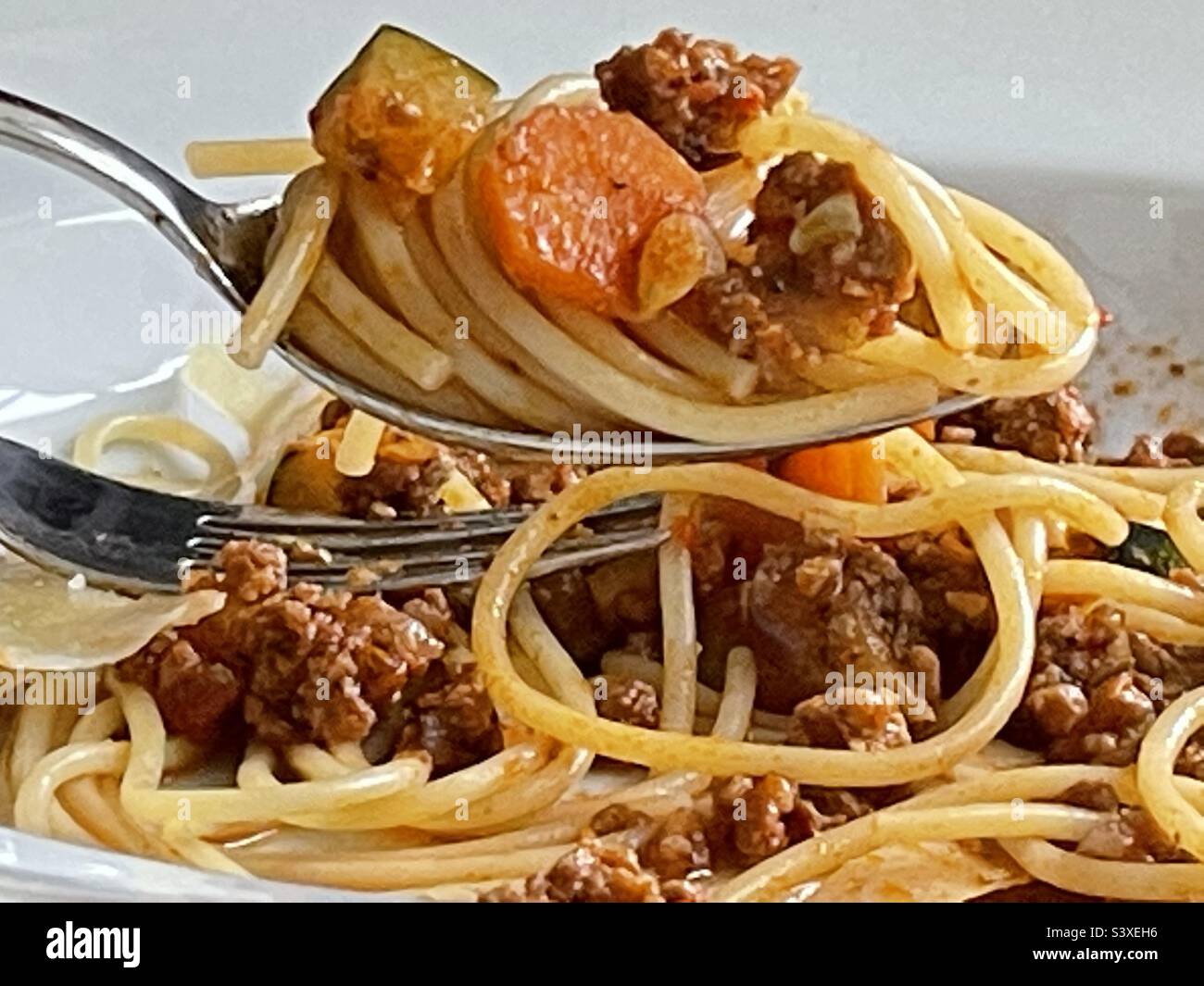 Spaghetti Bolognese Food Stock Photo Alamy
