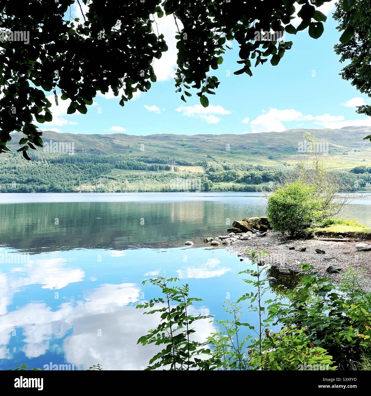 Loch Ness at Fort Augustus, Scotland Stock Photo Alamy