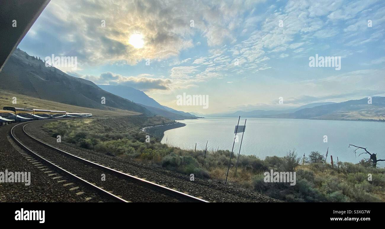 Rocky mountaineer Canada - Smartphone Captured Stock Image