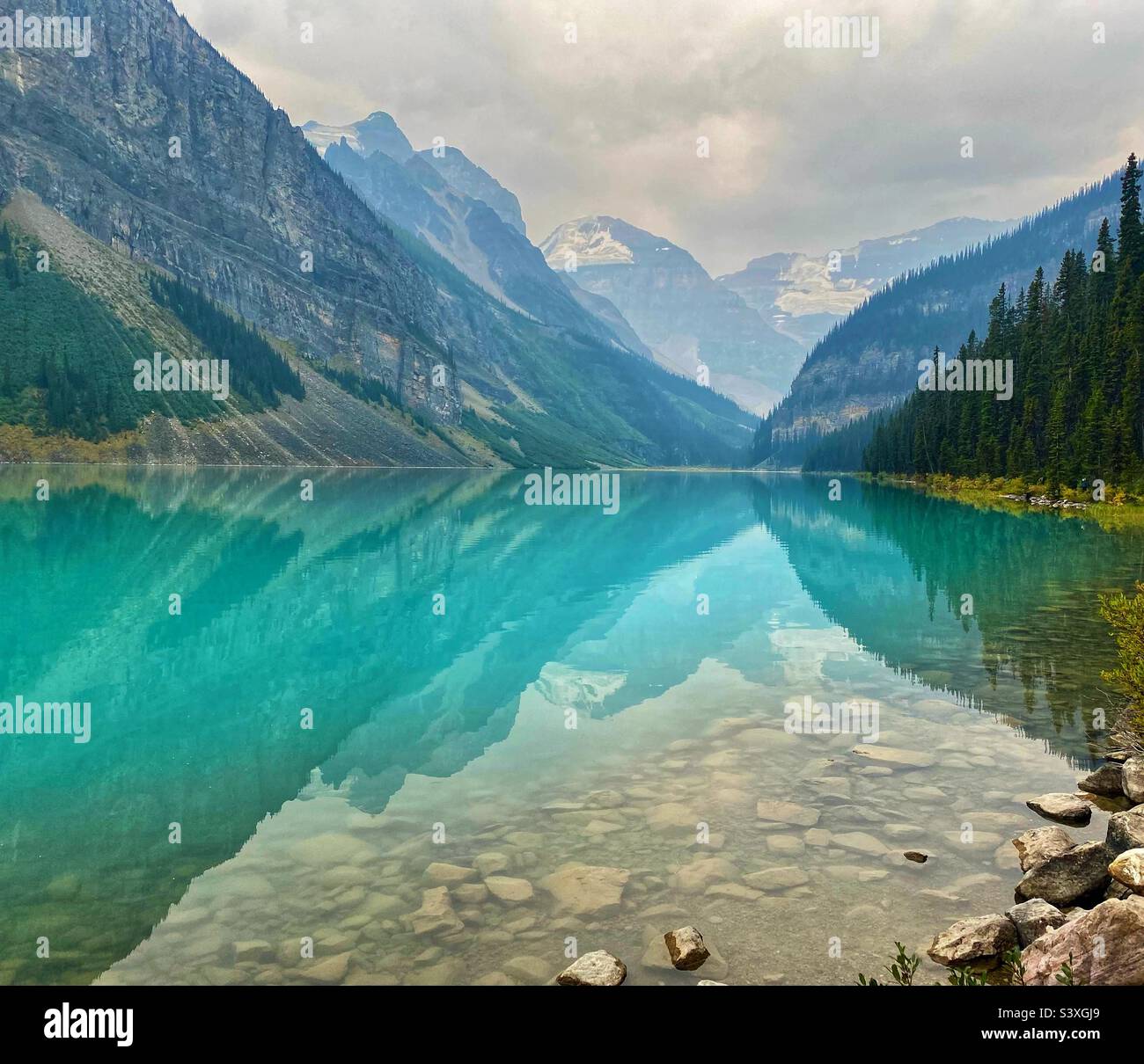 Lake Louise. Banff. Canada Stock Photo Alamy