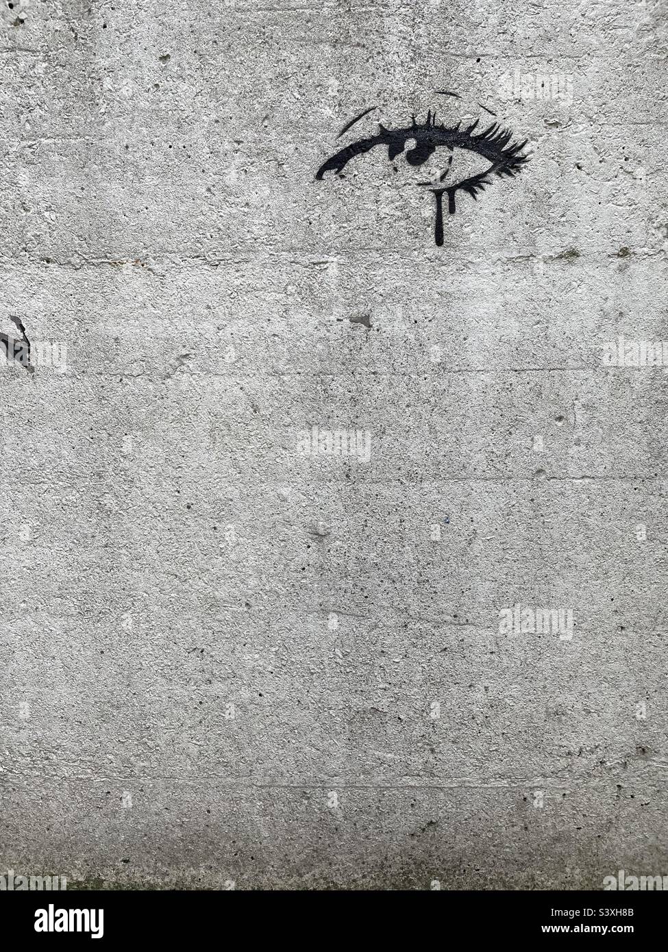 Graffiti eye hires stock photography and images Alamy