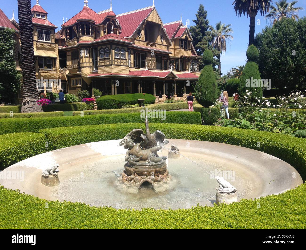 Winchester Mystery House in San Jose California Stock Photo Alamy