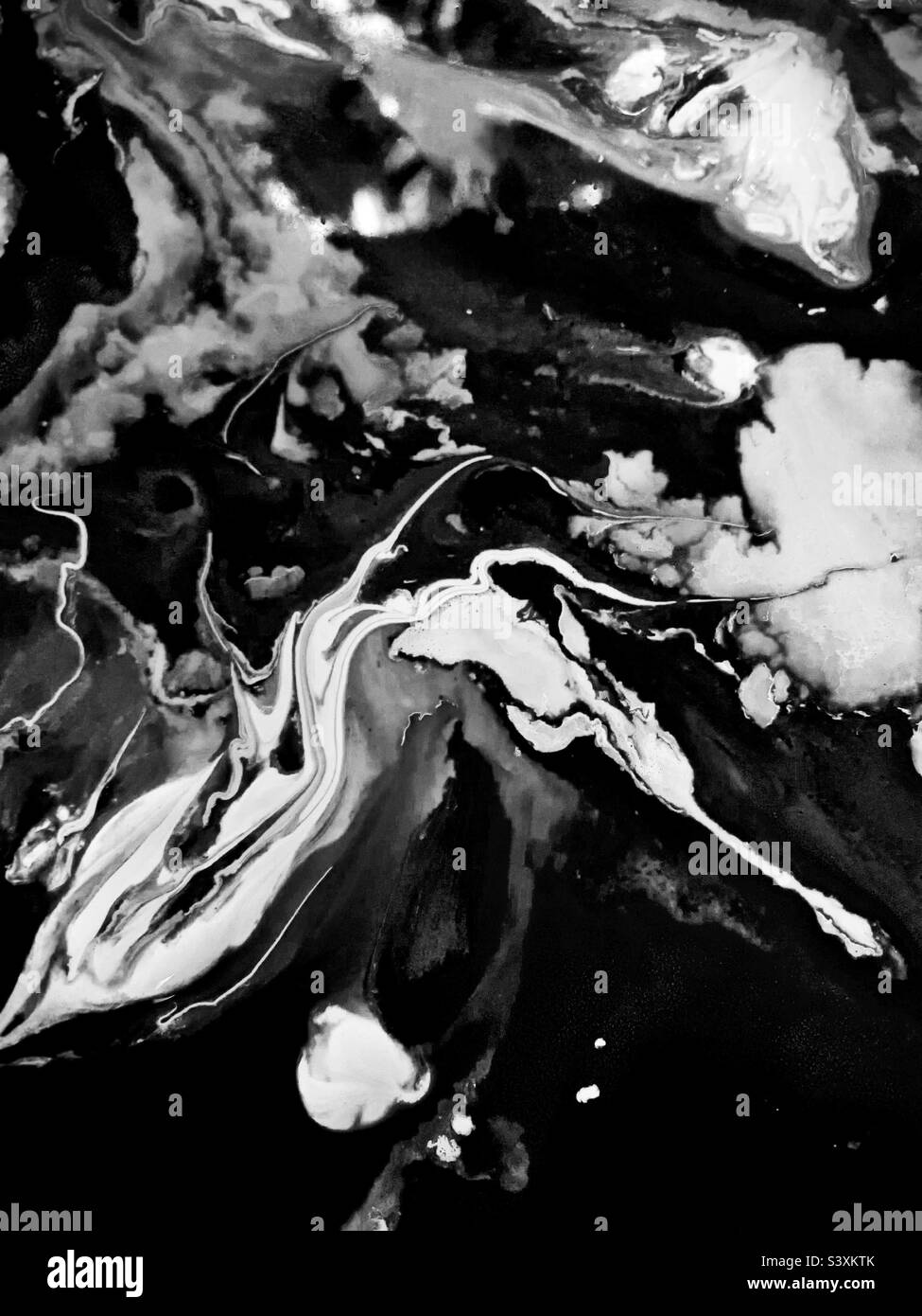 Black and white acrylic abstract painting background 2054048 Stock Photo at  Vecteezy