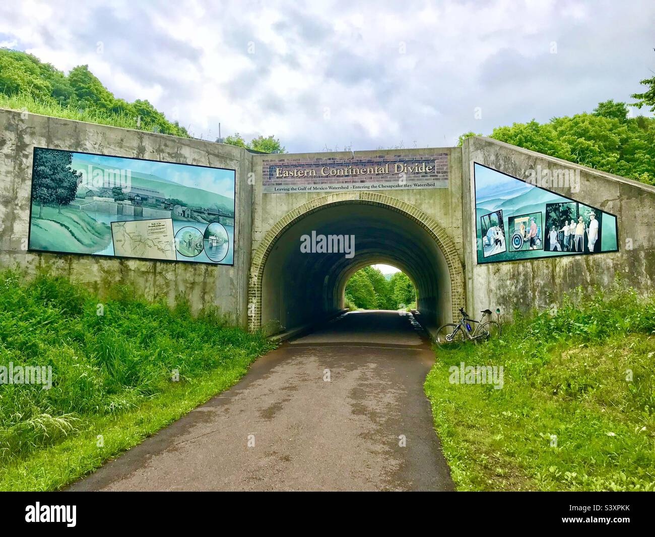 Eastern continental divide - Smartphone Captured Stock Image