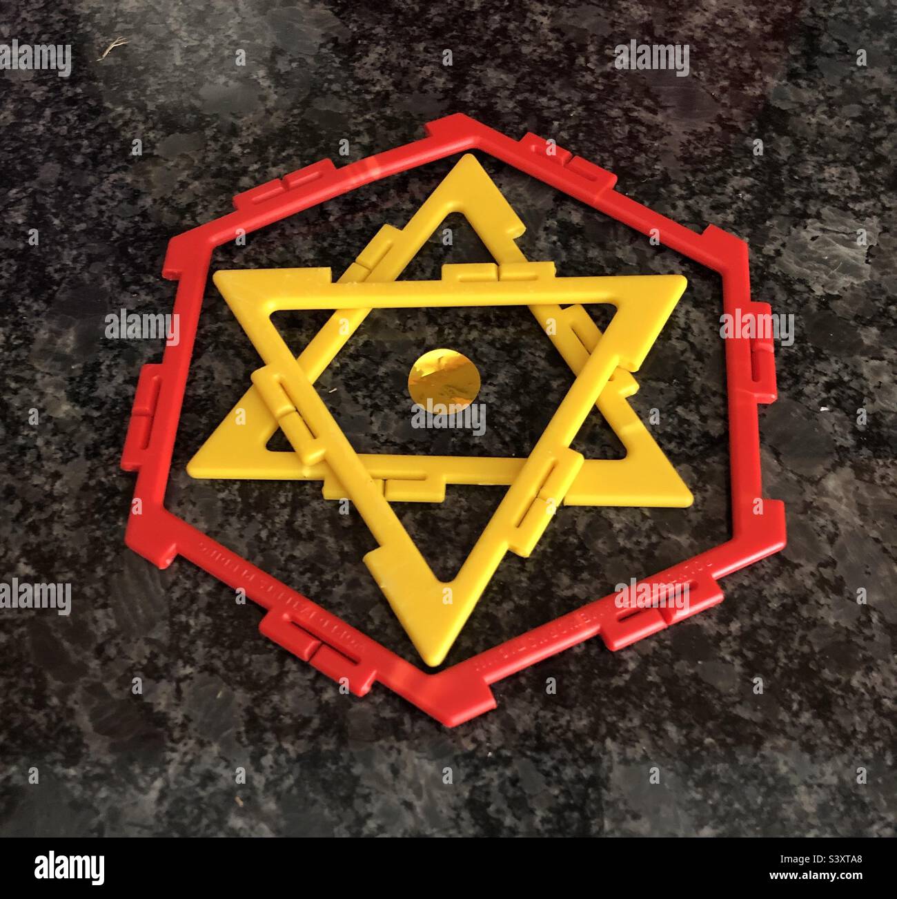 Geometric shapes. - Smartphone Captured Stock Image