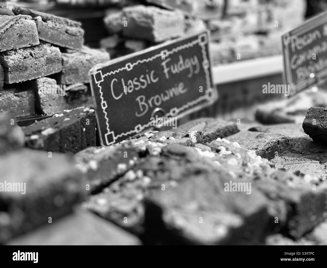 Brownie cakes for sale Stock Photo Alamy