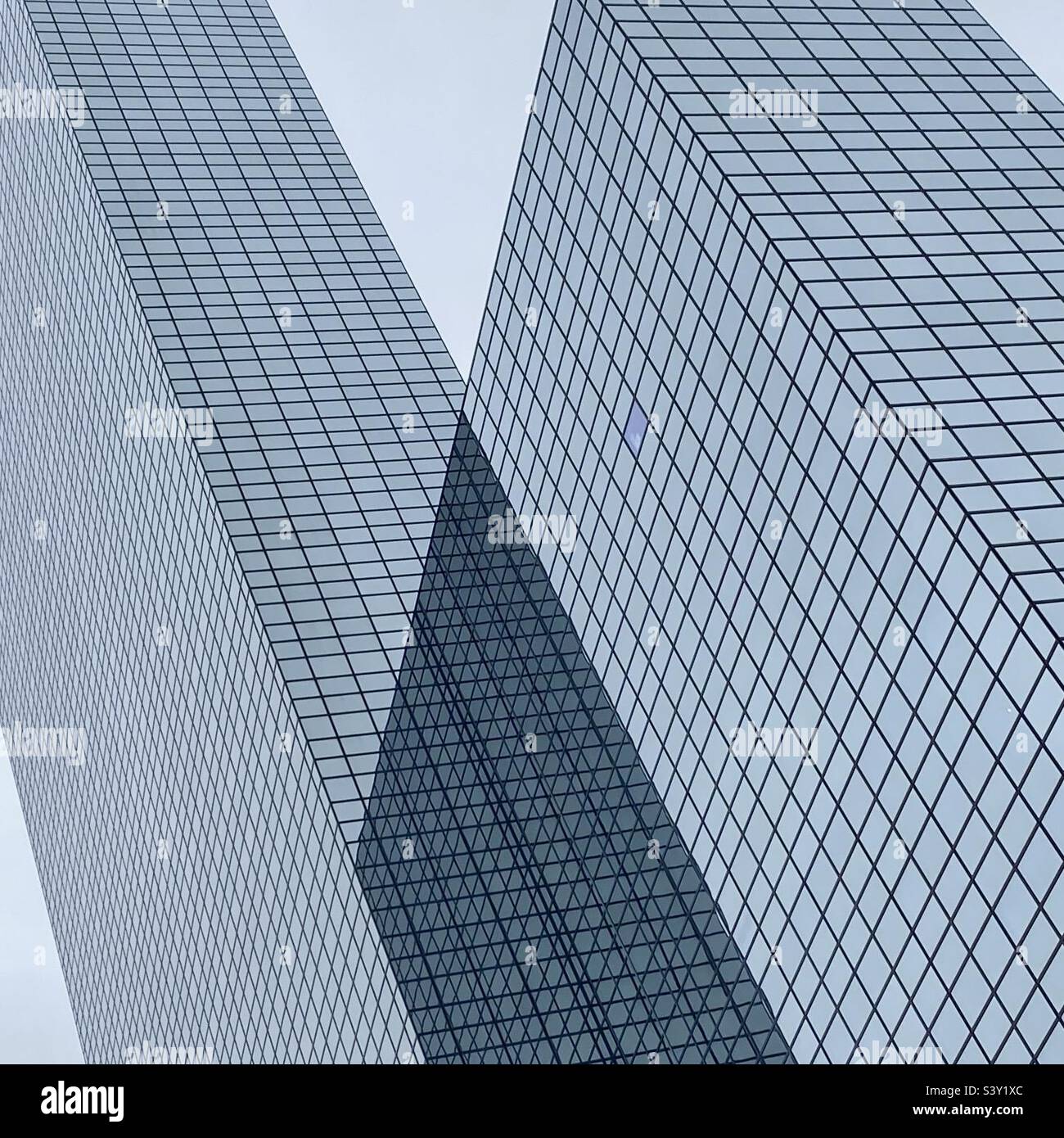 Rotterdam in full colour on a grey day - Smartphone Captured Stock Image