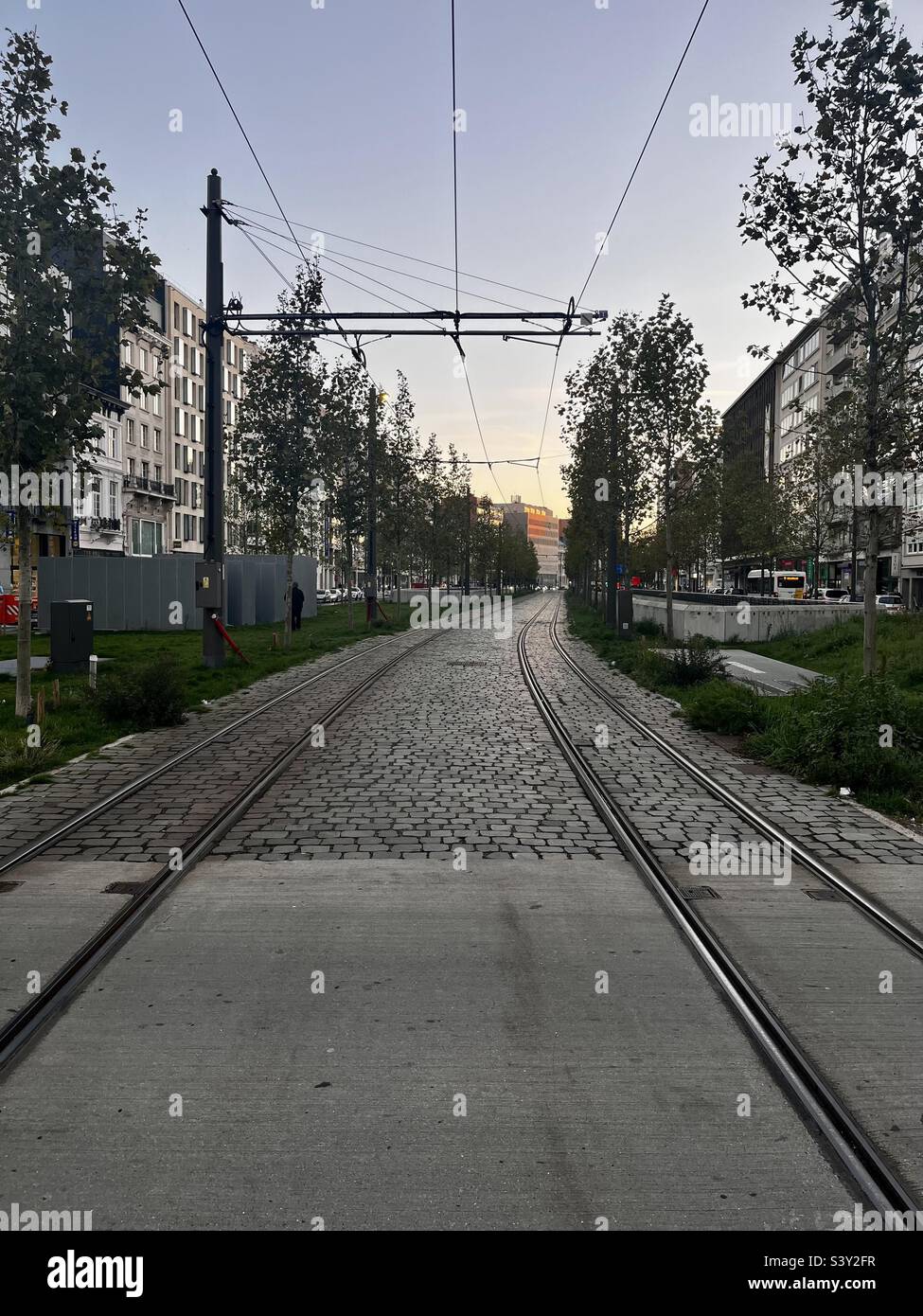 Belgium brussels tram hi-res stock photography and images - Alamy