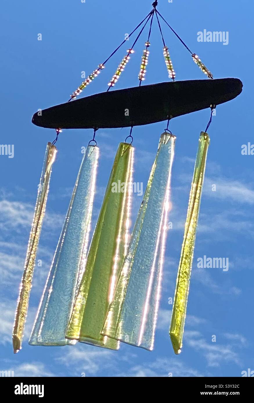 Wind chimes - Smartphone Captured Stock Image