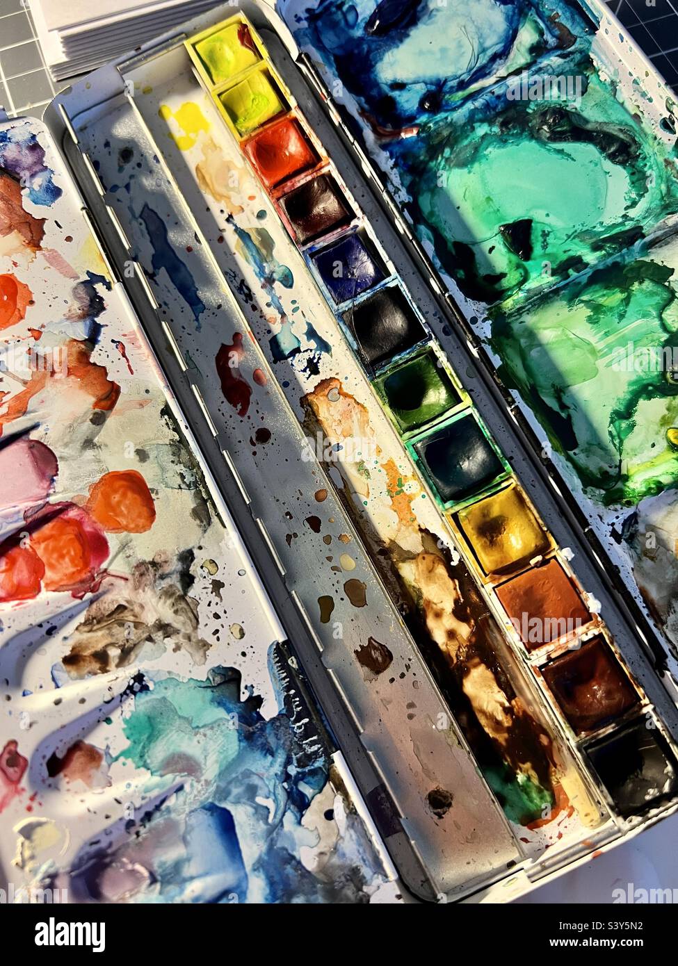 Paintbox - Smartphone Captured Stock Image