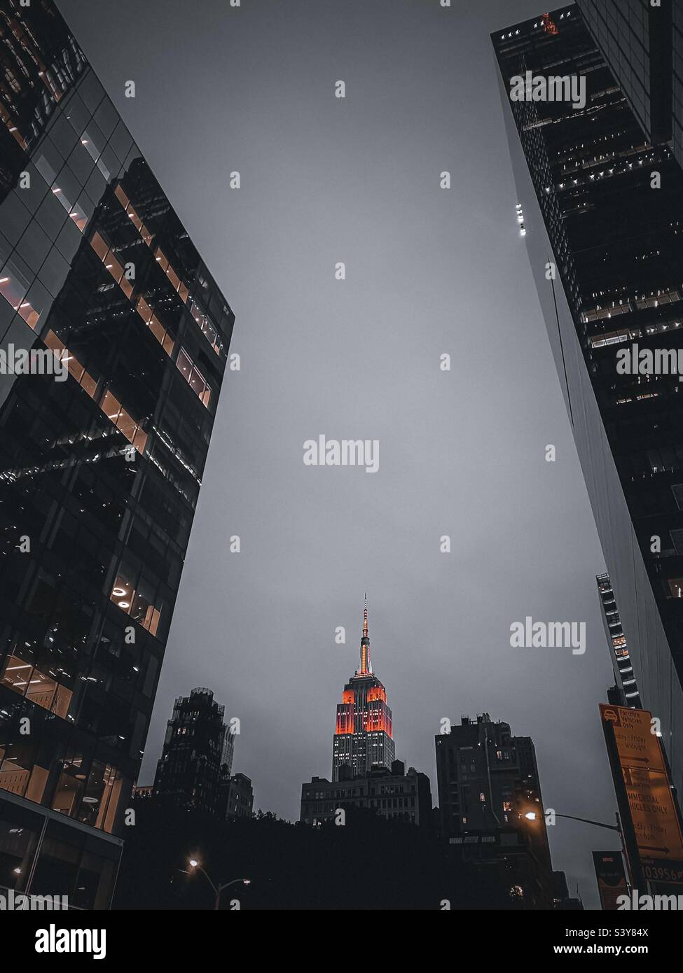 The Empire State Building and the other buildings Stock Photo - Alamy