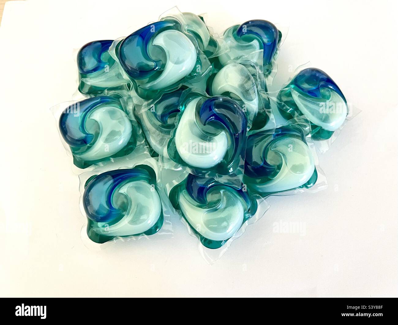 Fairy Platinum All in One dishwasher tablet in soap compartment of  dishwasher Stock Photo - Alamy