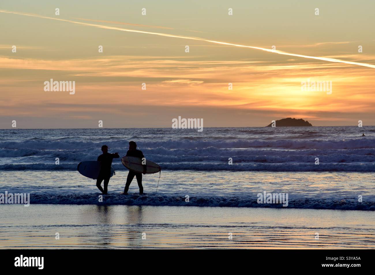 After the last wave - Smartphone Captured Stock Image