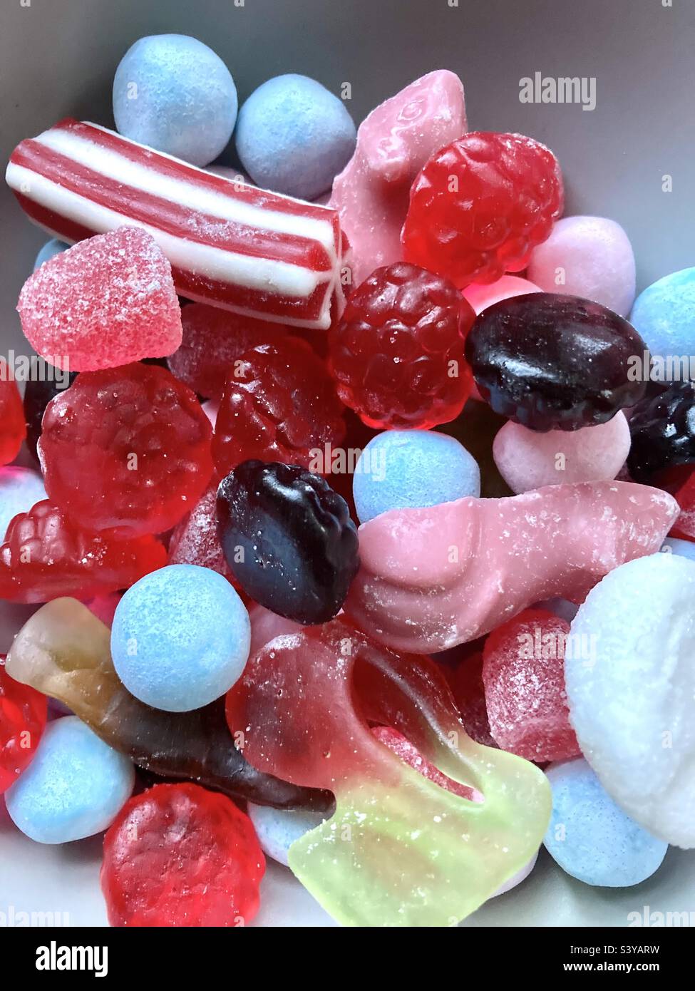 Pic and mix sweets Stock Photo
