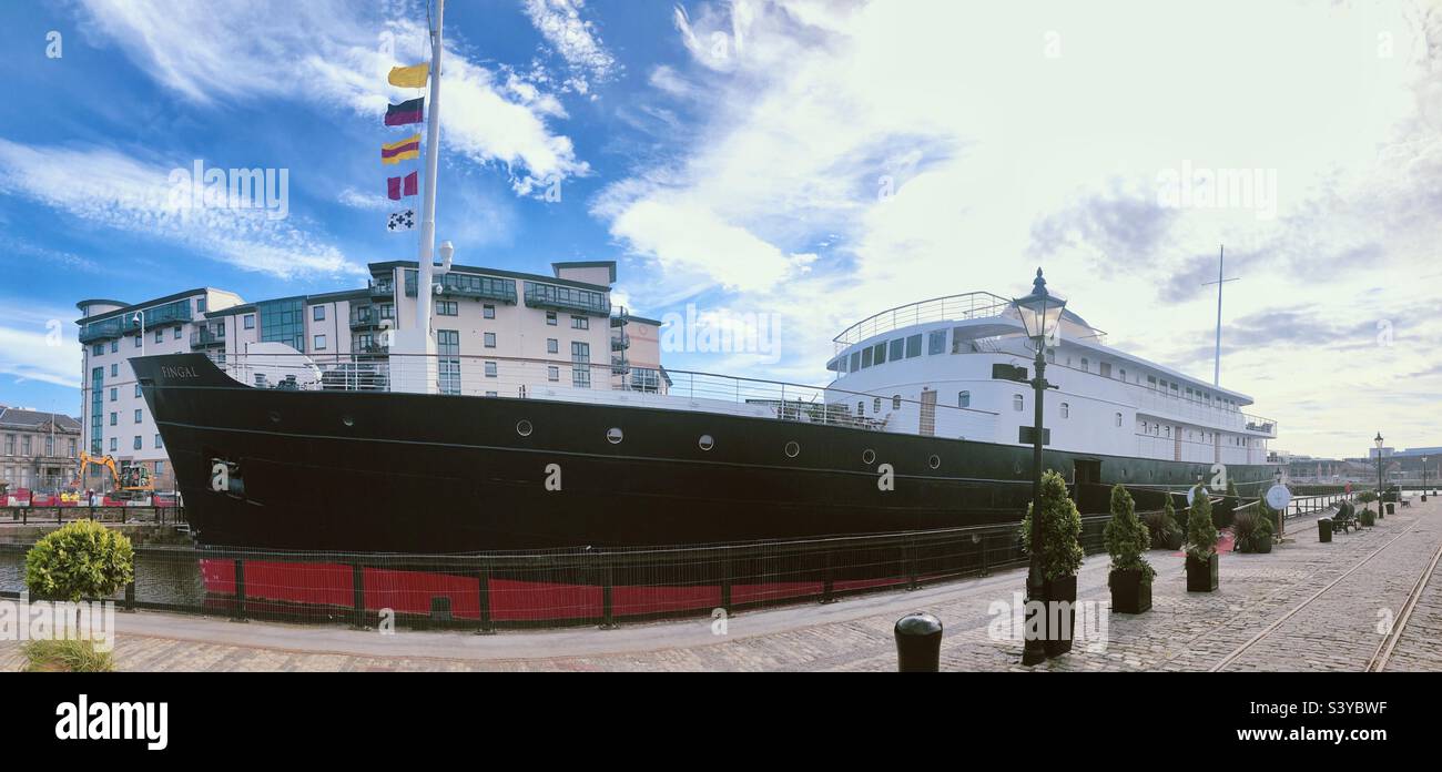 Fingal is a luxury five star hotel permanently anchored in Edinburgh’s