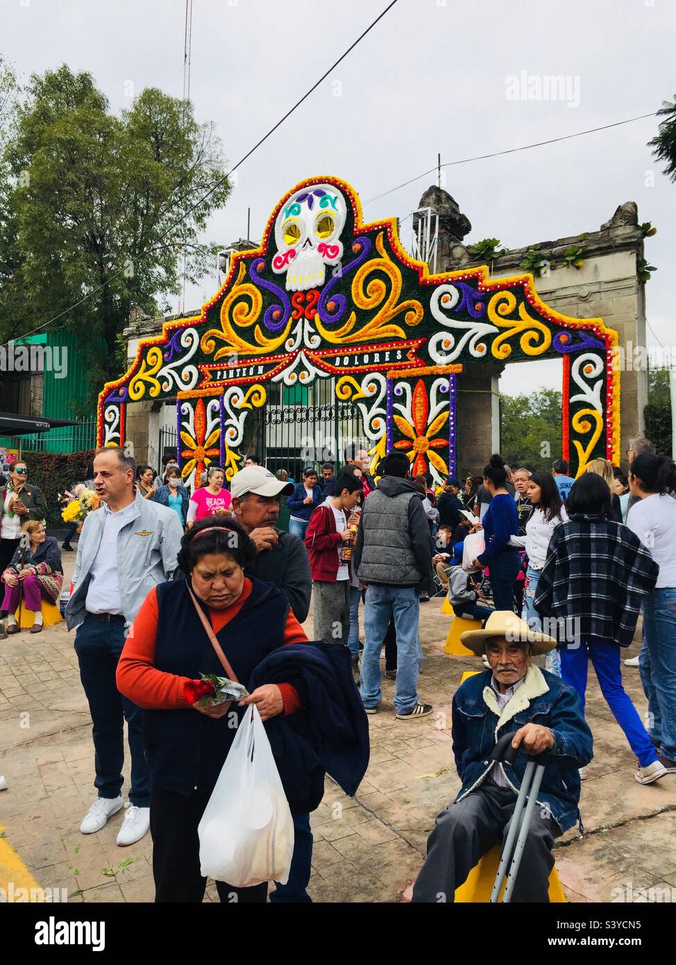 Día De Muertos Cdmx Stock Photo Alamy