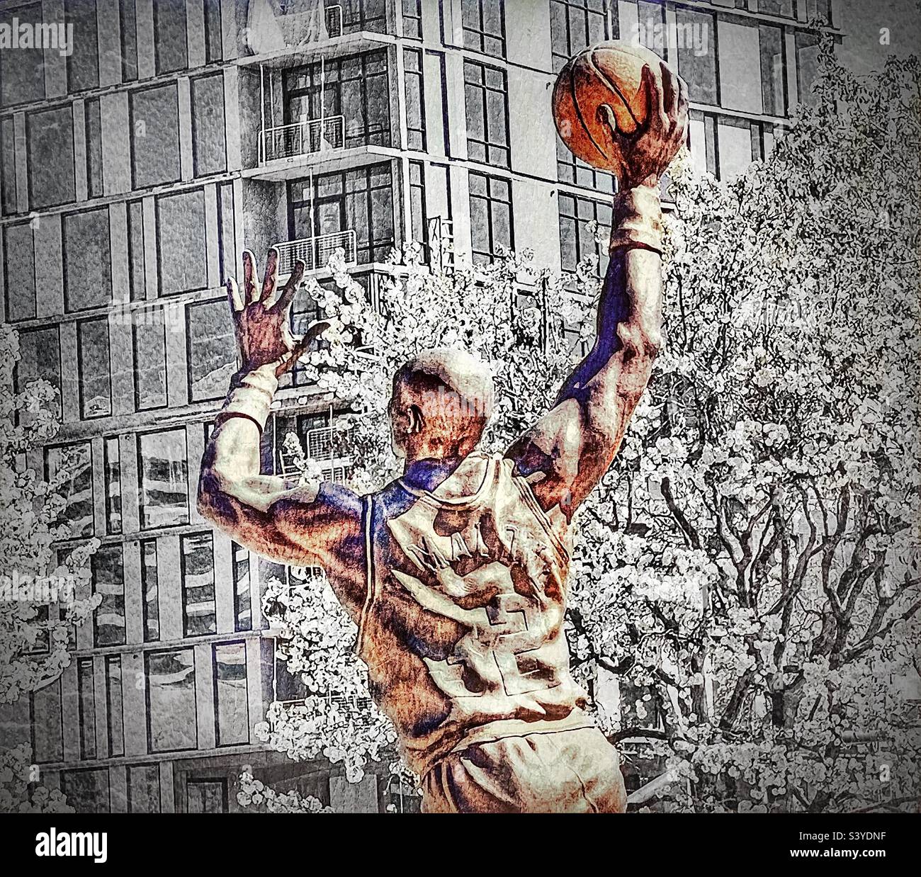 Karl Malone Utah Jazz  Basketball art, Nba basketball art, Nba art