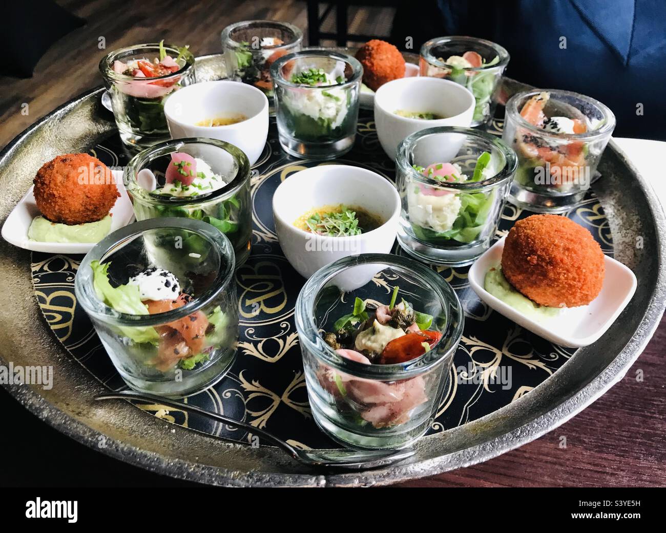 Bites & Bubbles Stock Photo Alamy