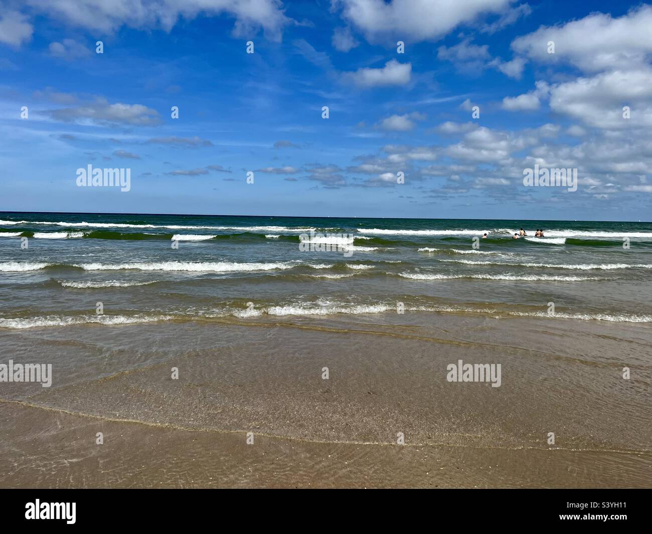 Gulf of Mexico beach in Surfside Texas. Texas coast Stock Photo Alamy