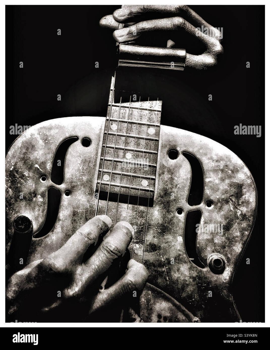 National Steel guitar Stock Photo Alamy