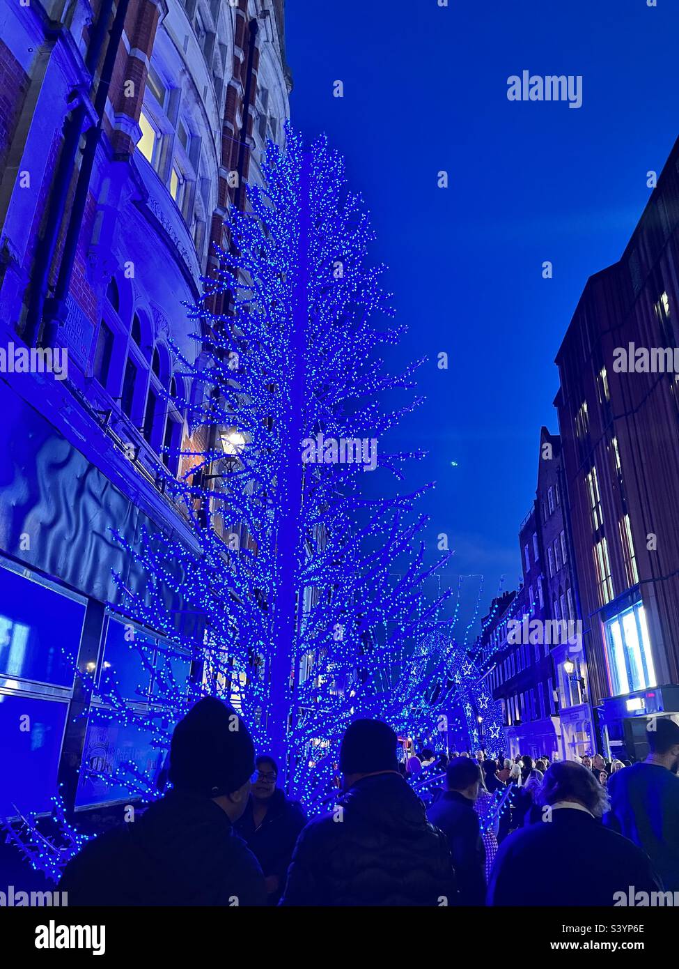 London Christmas Stock Photo