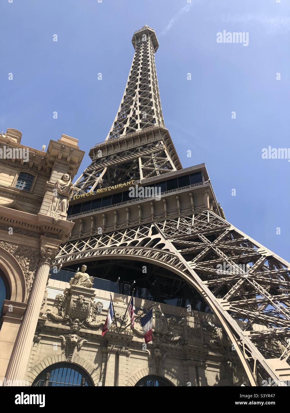 Eiffel Tower, Las Vegas Stock Photo