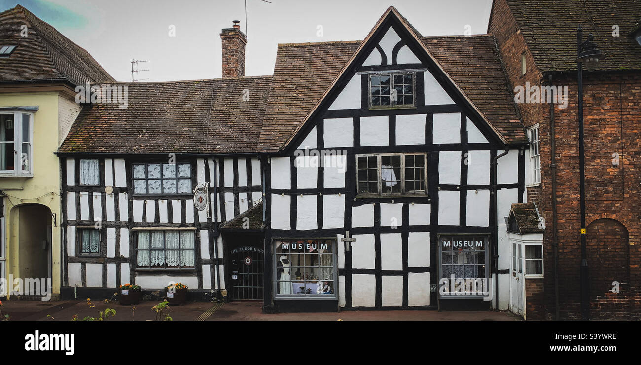 The Tudor House Museum, Upton upon Severn, Worcestershire, UK Stock ...