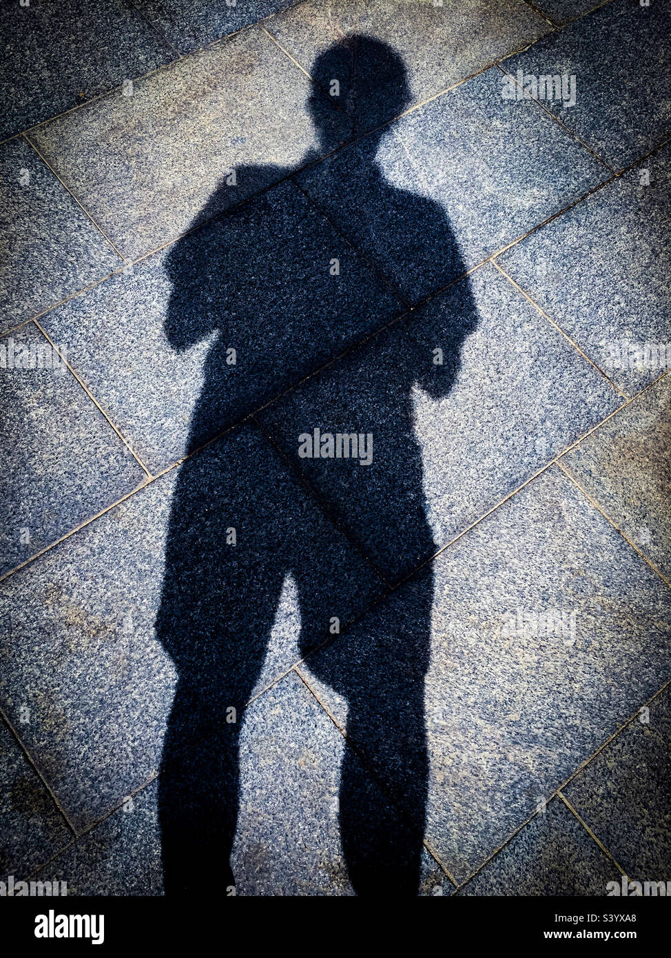 The photographers shadow Stock Photo - Alamy