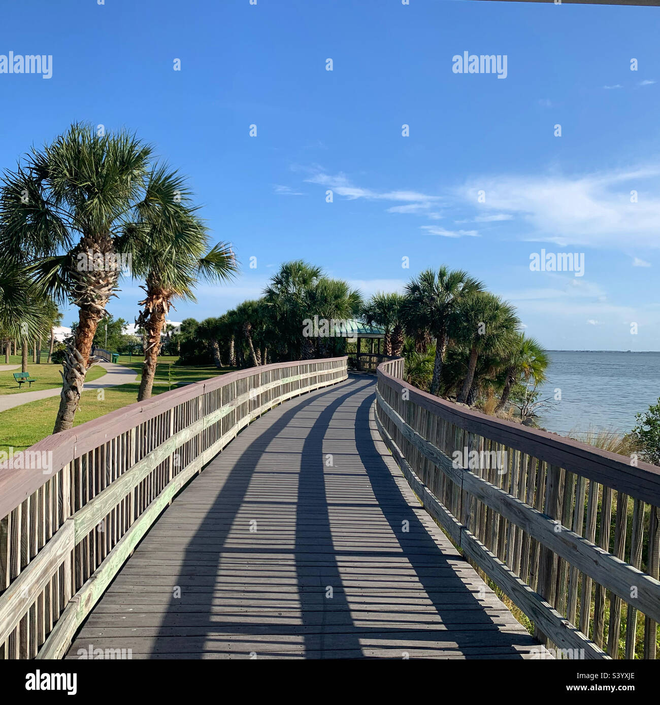May, 2022, Boardwalk, Manatee Sanctuary Park, Cape Canaveral, Brevard