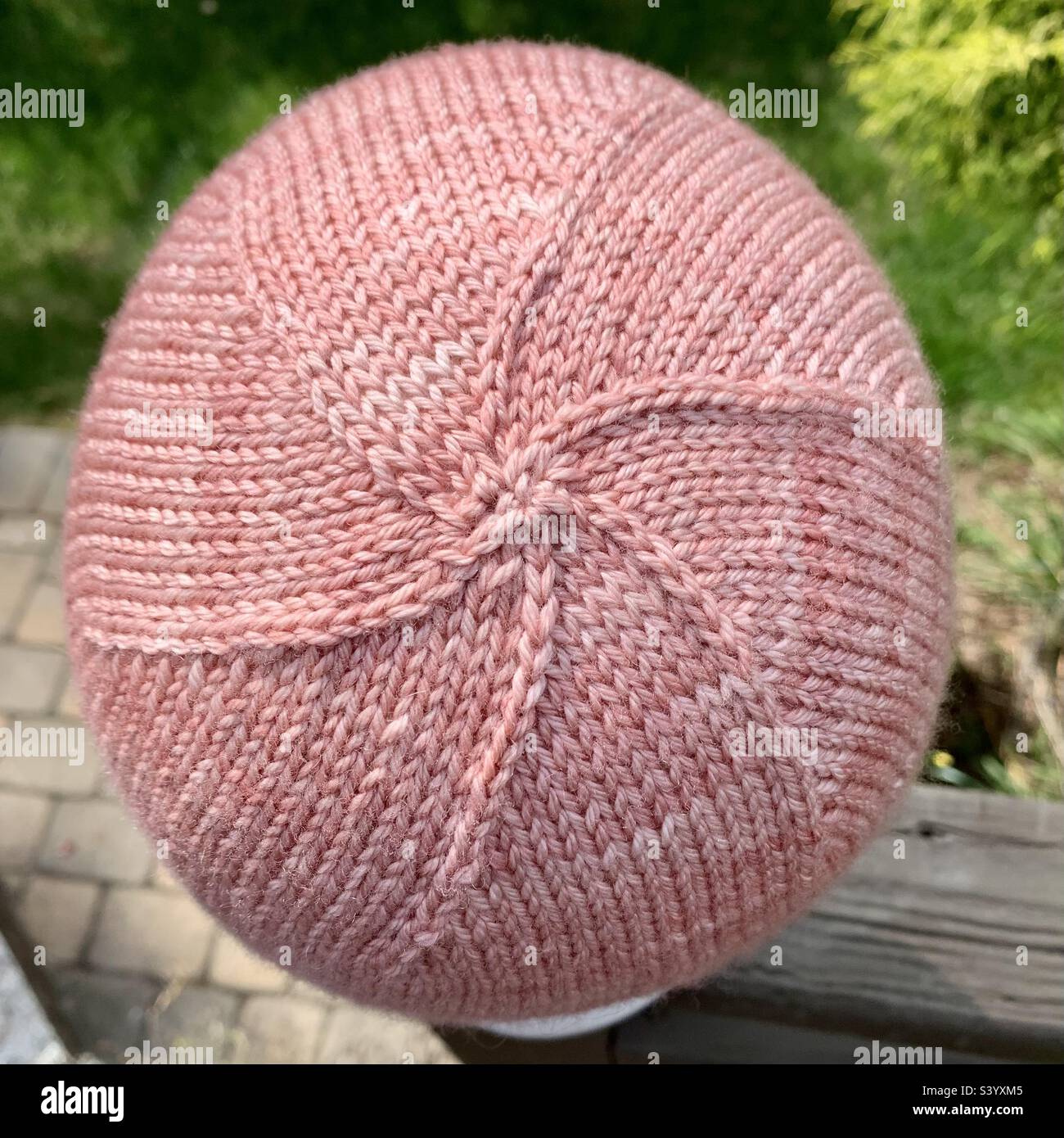 Knitted hat - Smartphone Captured Stock Image