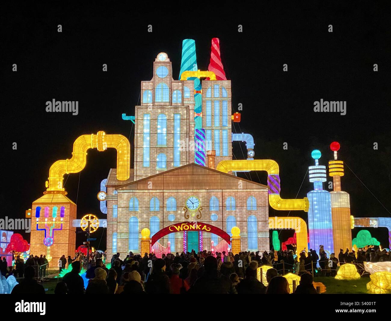 Longleat festival of light 2022 Stock Photo Alamy