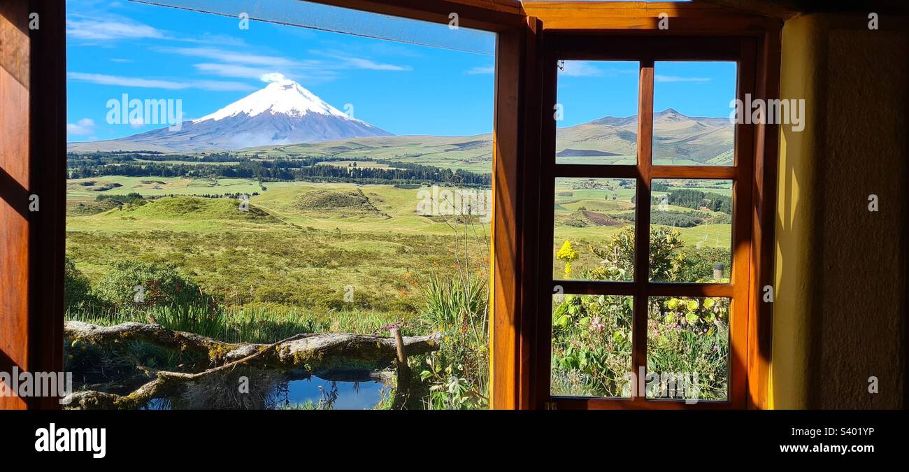 Cotopaxi national park - Ecuador - Smartphone Captured Stock Image