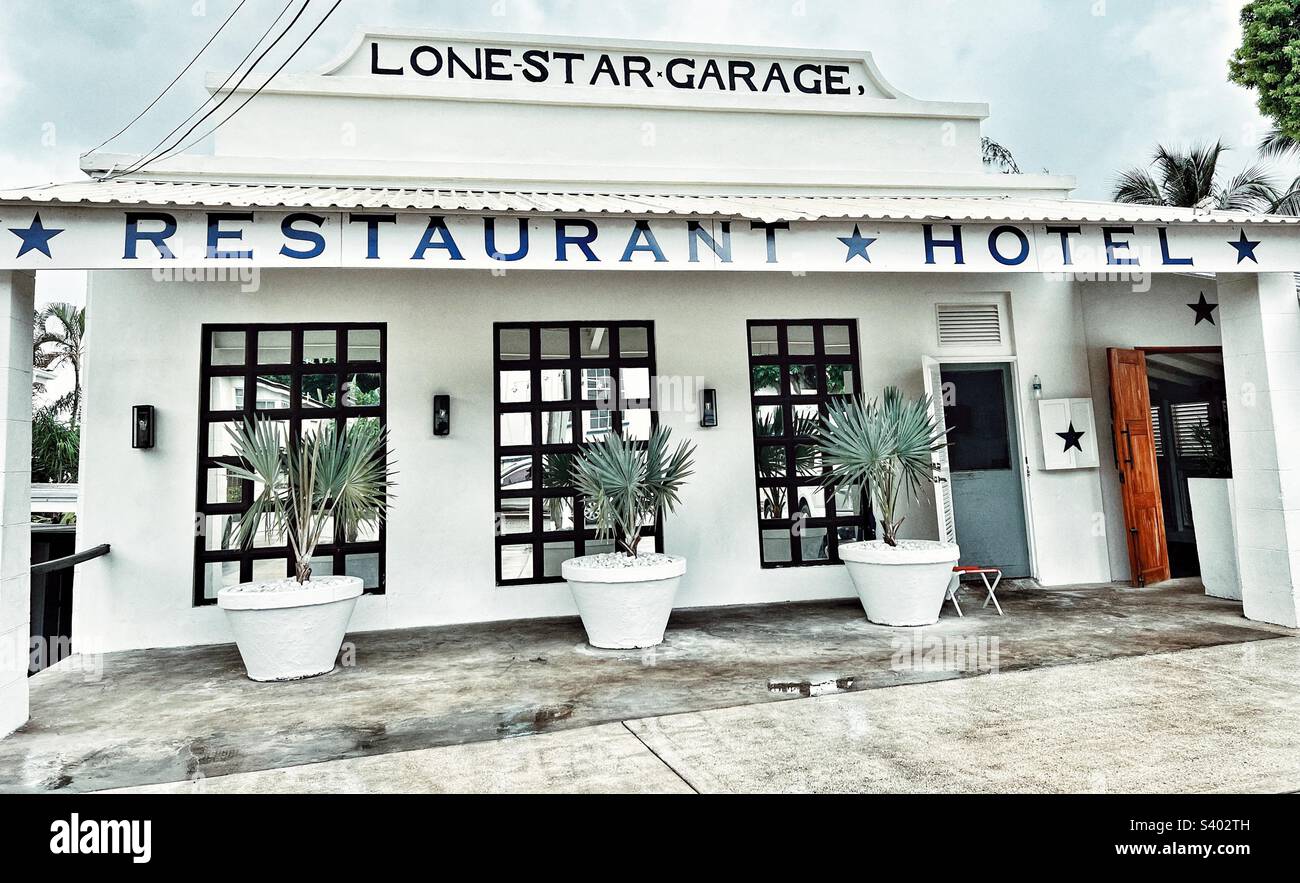 The Lone Star Barbados Stock Photo Alamy