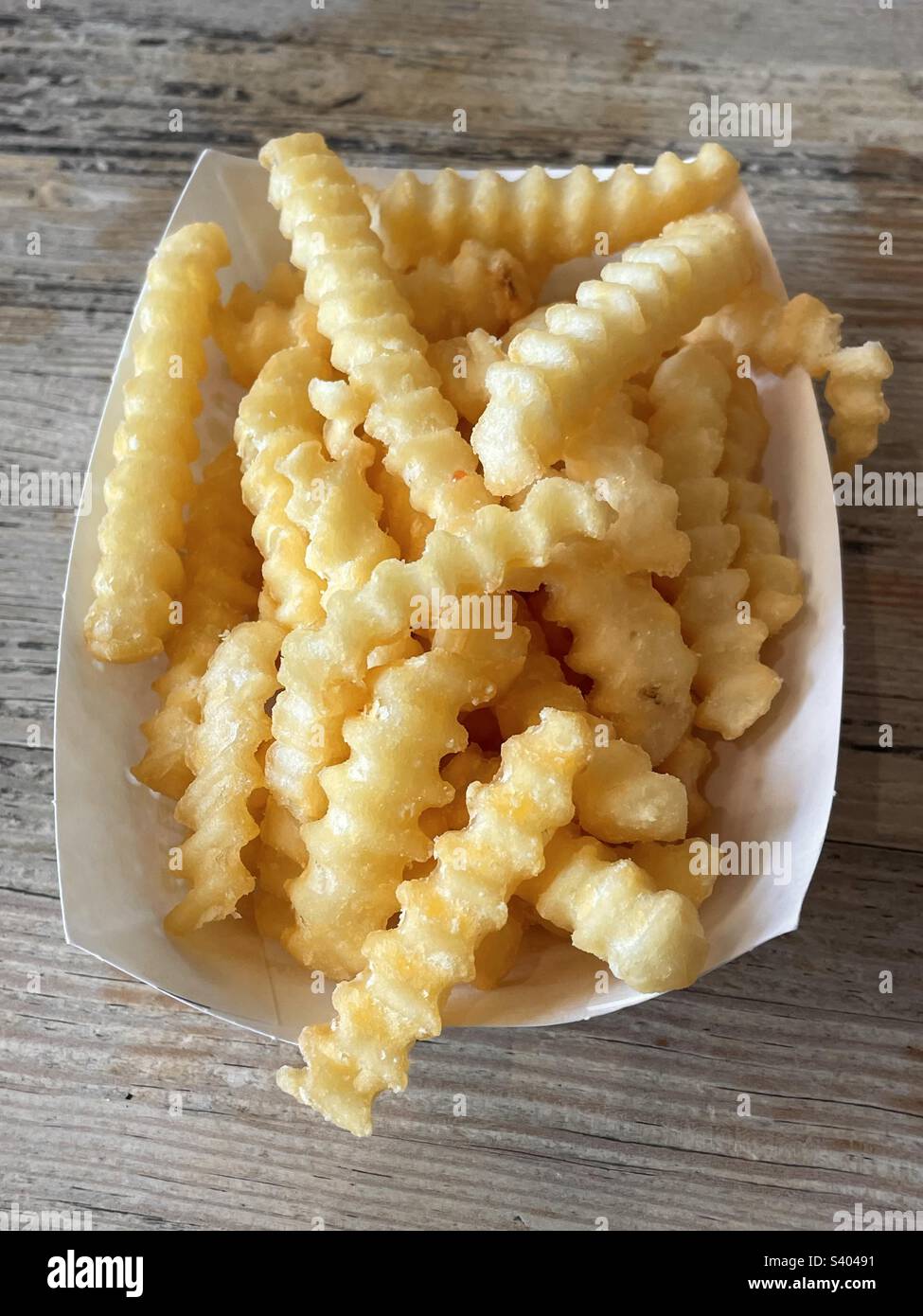 French fries - Smartphone Captured Stock Image