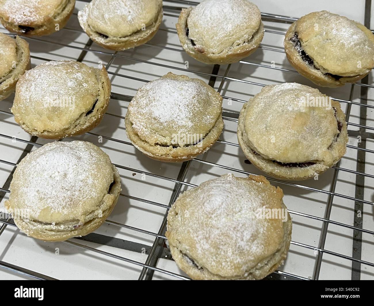 Homemade Mince Pies Stock Photo - Alamy