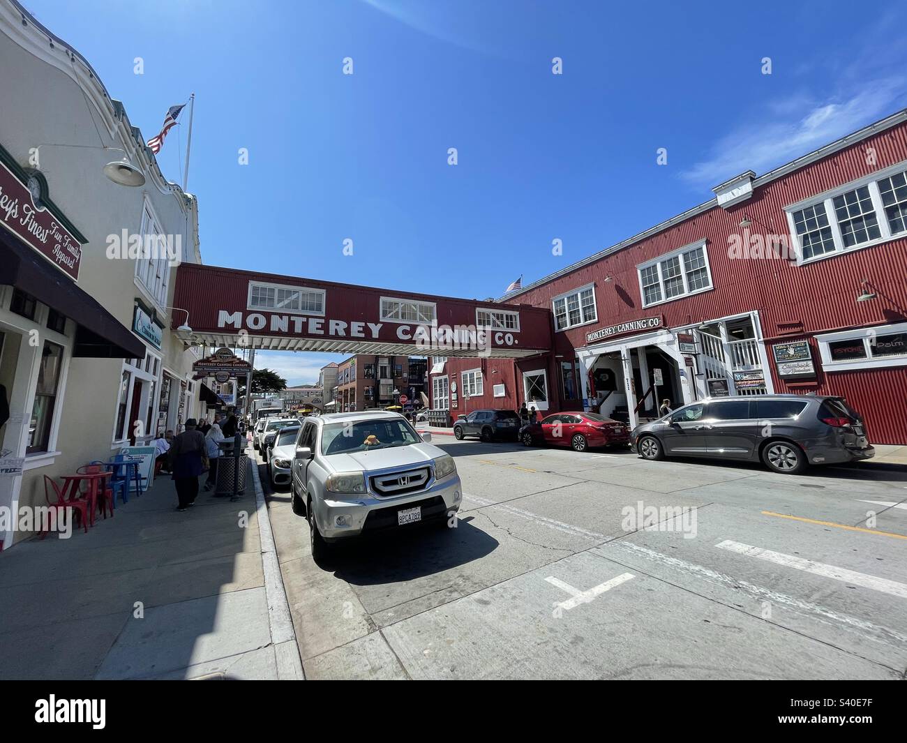 Cannery Row, Monterey, California Stock Photo Alamy