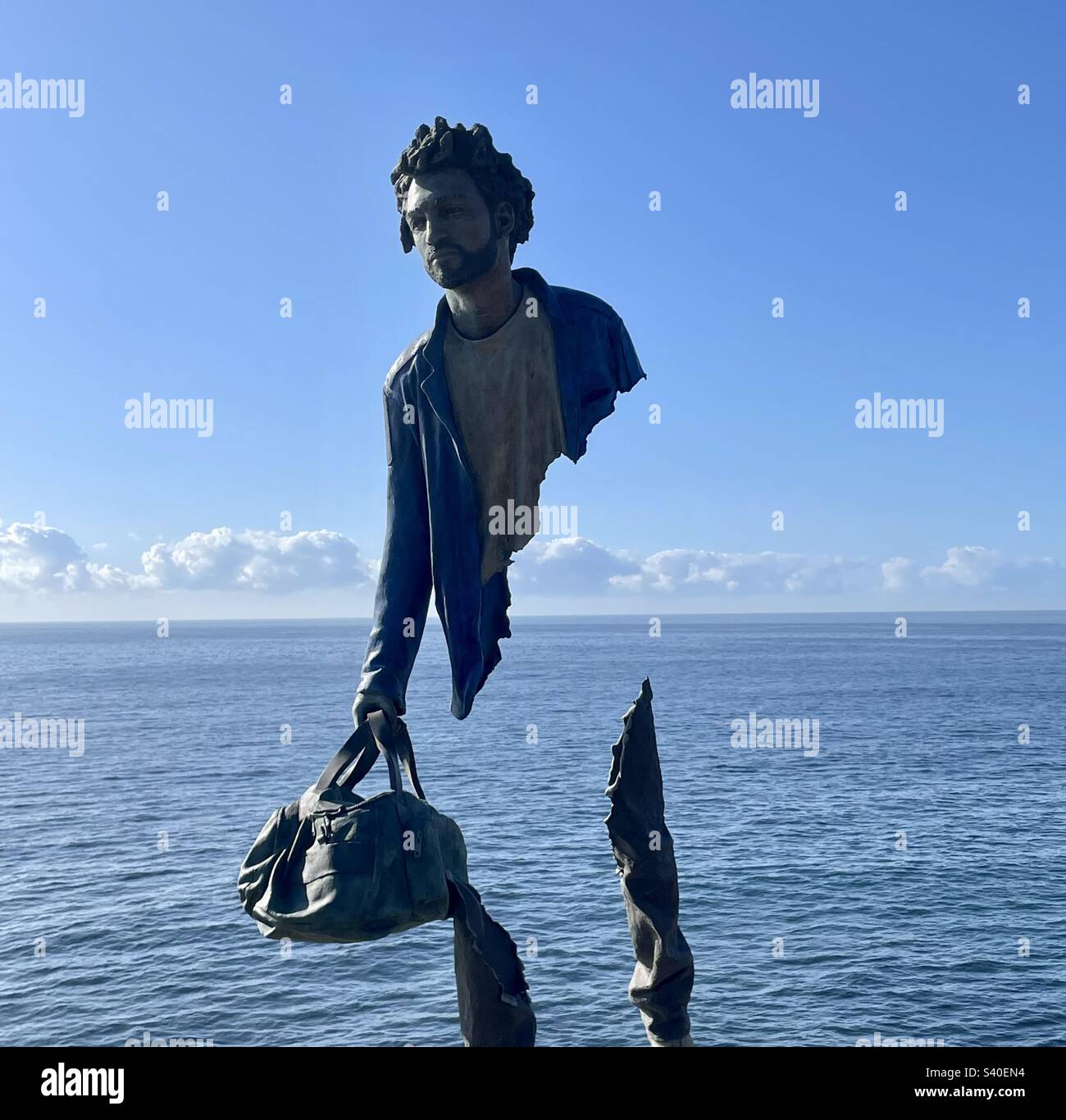 Bruno Catalano ‘Benoit’ Sculptures by the sea Bondi Stock Photo Alamy