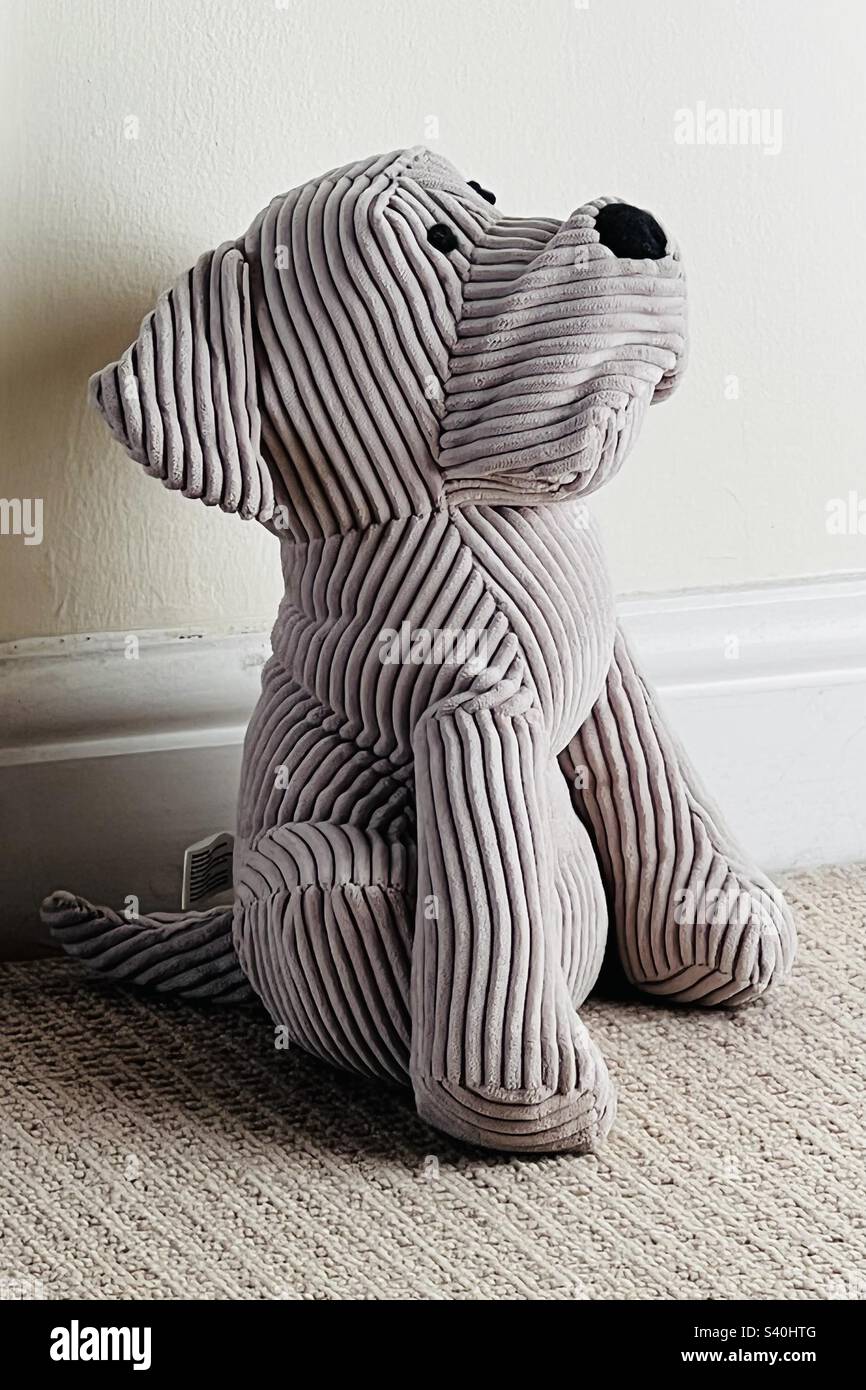 Toy Dog Doorstop Stock Photo Alamy