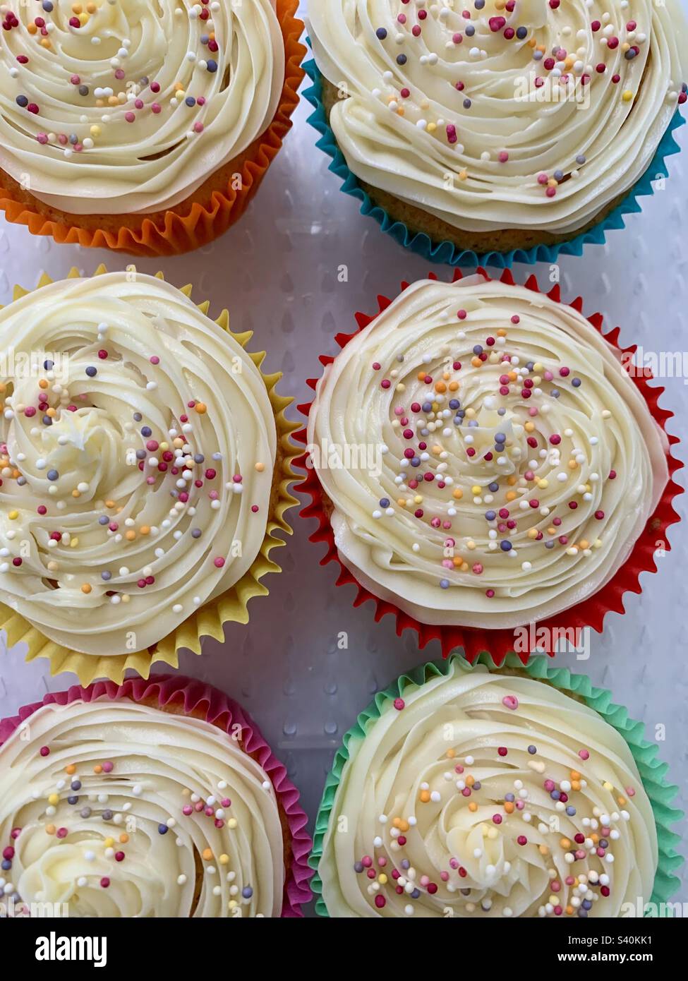 Cupcakes - Smartphone Captured Stock Image