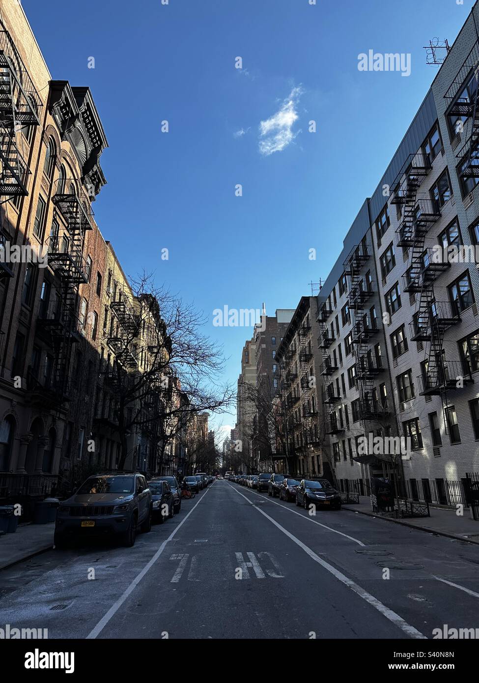 A street in West Village, Manhattan, New York, USA Stock Photo Alamy