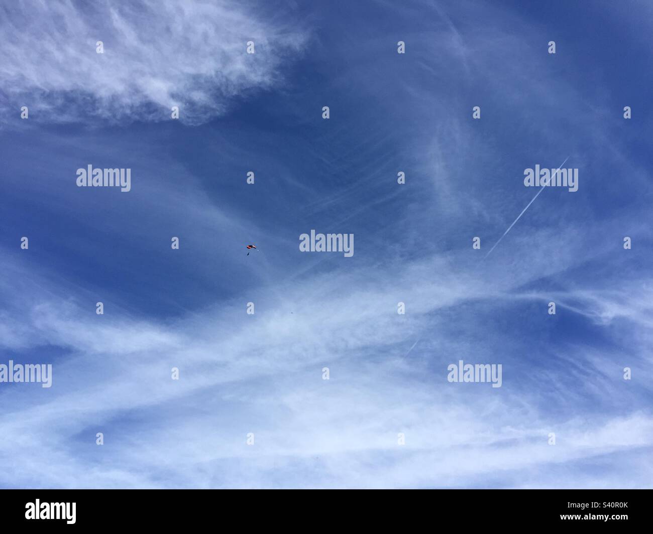 Skydiving at Hinton Airfield 4, Brackley, England, September 2019 Stock