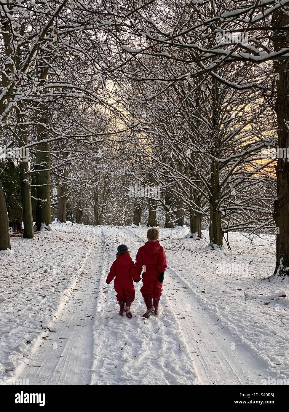 Children holding hands hi-res stock photography and images - Alamy