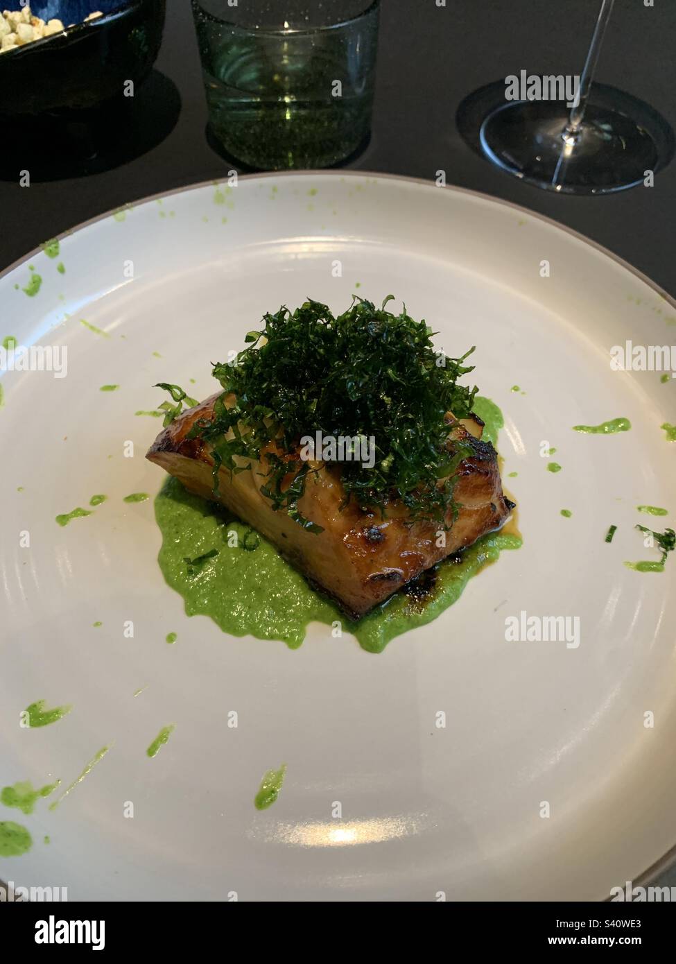 Sea Food; Fish; Gourmet; Restaurant; Milan; Italy Stock Photo Alamy