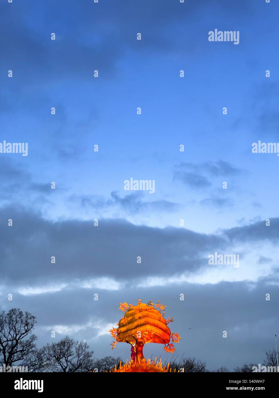Longleat festival of lights Stock Photo Alamy