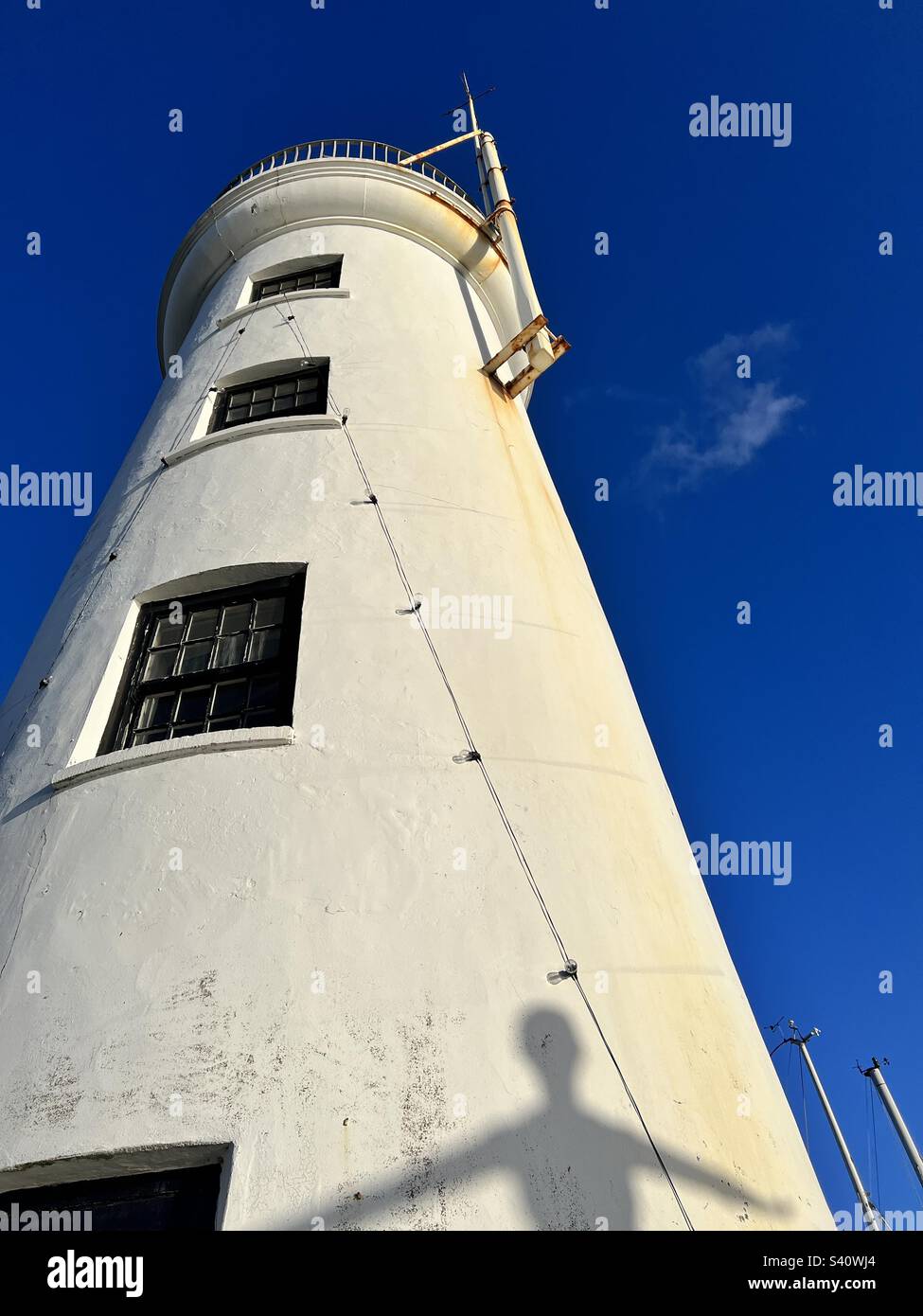 Scarborough lighthouse - Smartphone Captured Stock Image